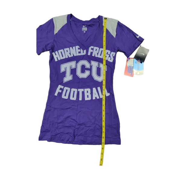 NEW TCU Horned Frogs NIKE  t-shirt size XS - Picture 5 of 9